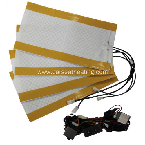 Car seat heated cover rotated